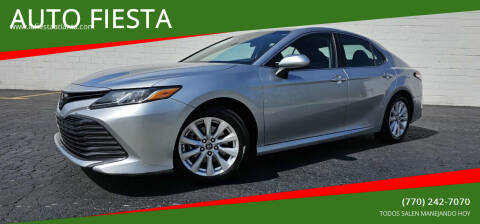 2018 Toyota Camry for sale at AUTO FIESTA in Norcross GA