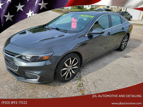 2016 Chevrolet Malibu for sale at JDL Automotive and Detailing in Plymouth WI