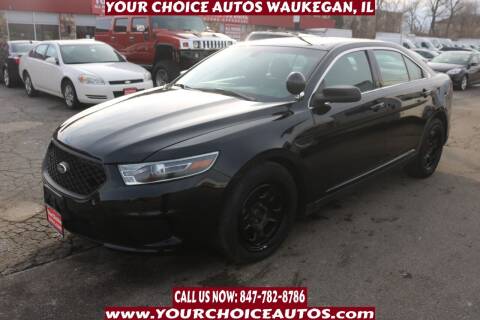 2016 Ford Taurus for sale at Your Choice Autos - Waukegan in Waukegan IL
