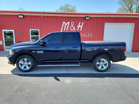 2013 RAM 1500 for sale at M & H Auto & Truck Sales Inc. in Marion IN