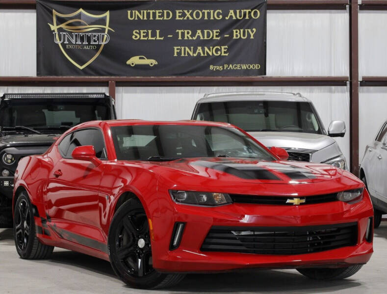 2017 Chevrolet Camaro for sale at United Exotic Auto in Houston TX