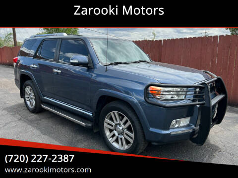 2013 Toyota 4Runner for sale at Zarooki Motors in Englewood CO