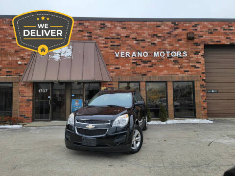 2012 Chevrolet Equinox for sale at Verano Motors in Addison IL