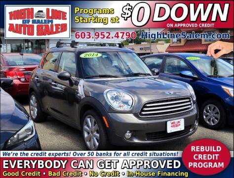 2014 MINI Countryman for sale at High Line Auto Sales of Salem in Salem NH