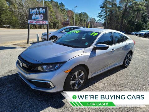 2019 Honda Civic for sale at Let's Go Auto in Florence SC