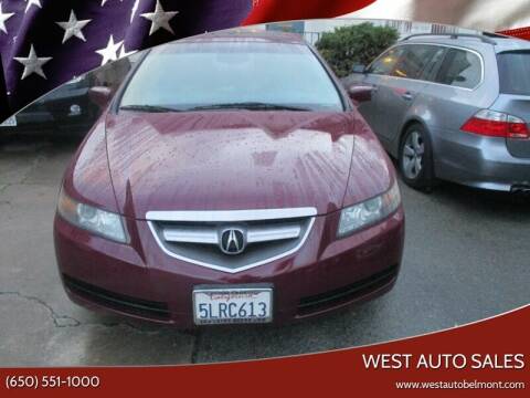 2005 Acura TL for sale at West Auto Sales in Belmont CA