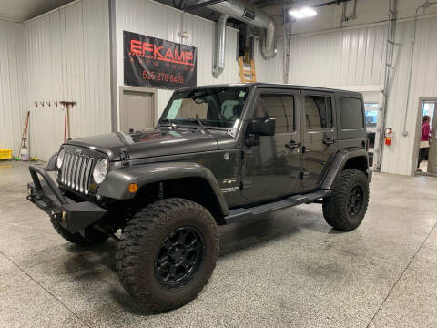 2017 Jeep Wrangler Unlimited for sale at Efkamp Auto Sales in Des Moines IA