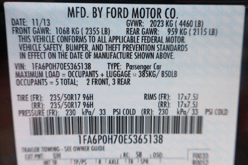 2014 Ford Fusion SE