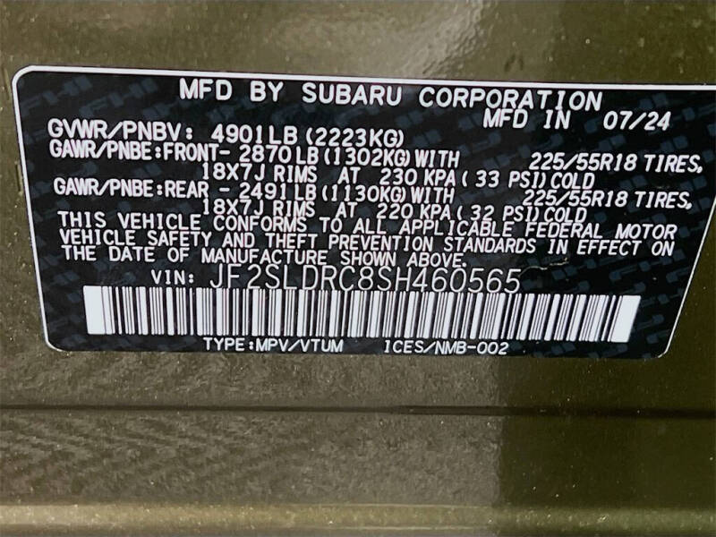 2025 Subaru Forester Limited