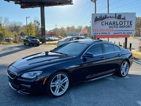 2013 BMW 6 Series for sale at Charlotte Auto Import in Charlotte NC