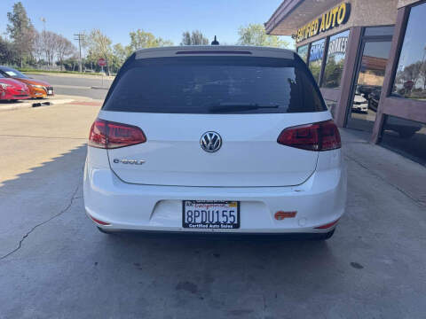 2016 Volkswagen e-Golf SE