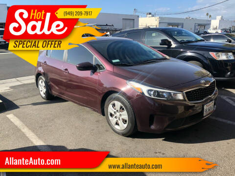 2018 Kia Forte for sale at AllanteAuto.com in Santa Ana CA