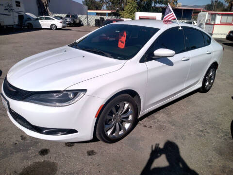 2015 Chrysler 200 for sale at Alpha 1 Automotive Group in Hemet CA