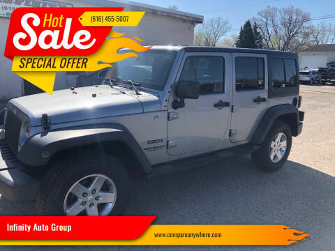 2014 Jeep Wrangler Unlimited for sale at Infinity Auto Group in Grand Rapids MI