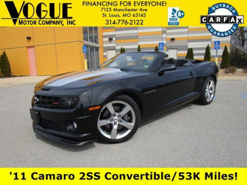 2011 Chevrolet Camaro for sale at Vogue Motor Company Inc in Saint Louis MO