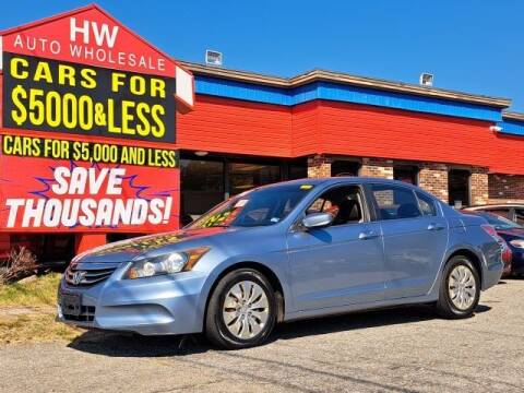 2012 Honda Accord for sale at HW Auto Wholesale in Norfolk VA
