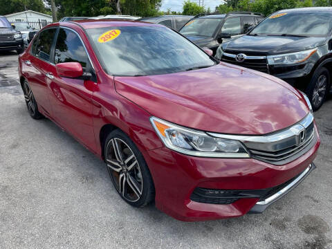 2017 Honda Accord for sale at Plus Auto Sales in West Park FL