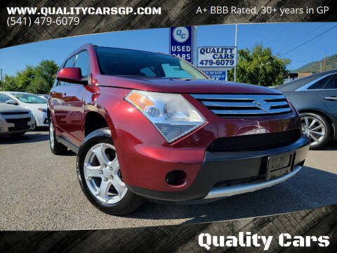 2008 Suzuki XL7 for sale at Quality Cars in Grants Pass OR