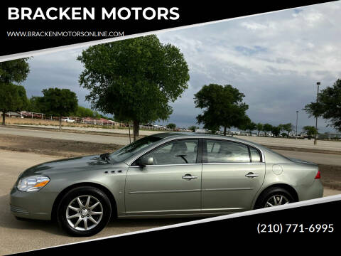 2006 Buick Lucerne for sale at BRACKEN MOTORS in San Antonio TX
