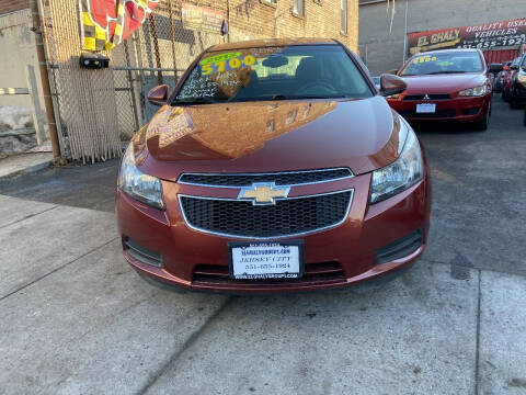 2012 Chevrolet Cruze for sale at EL GHALY GROUP 1 Quality used vehicles in Jersey City NJ