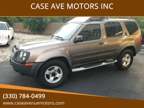 2004 Nissan Xterra for sale at CASE AVE MOTORS INC in Akron OH