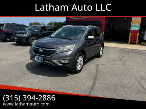 2016 Honda CR-V for sale at Latham Auto LLC in Ogdensburg NY