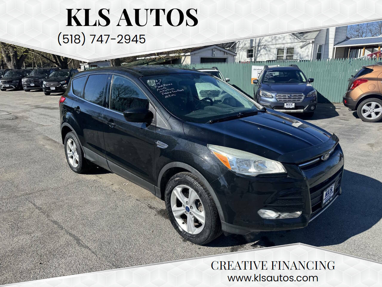 Black 2015 Ford Escape SE AWD SE 4dr SUV 1