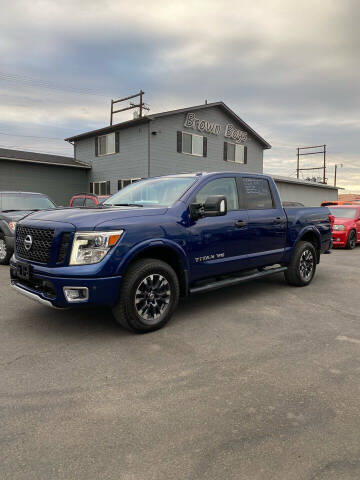 2018 Nissan Titan for sale at Brown Boys in Yakima WA
