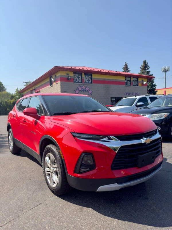 2019 Chevrolet Blazer for sale at MIDWEST CAR SEARCH in Fridley MN
