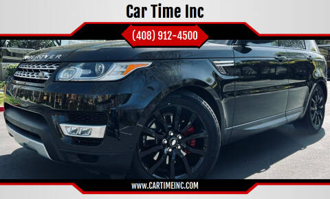 2016 Land Rover Range Rover Sport for sale at Car Time Inc in San Jose CA