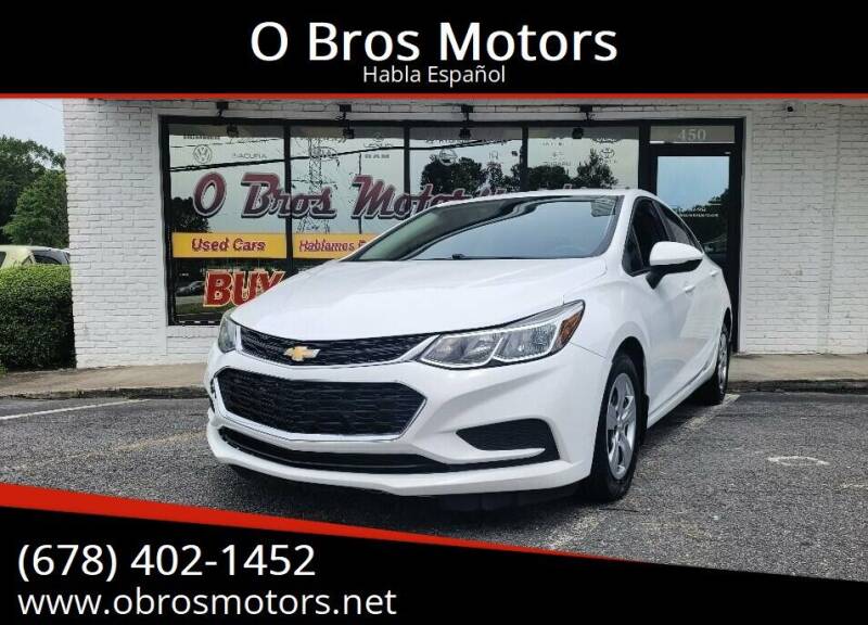 2017 Chevrolet Cruze for sale at O Bros Motors in Marietta GA