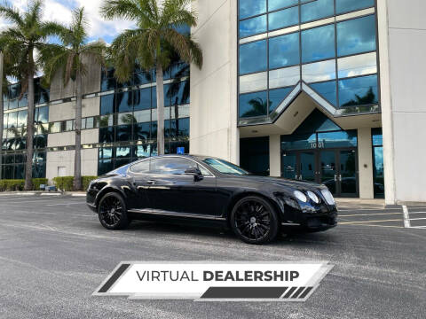 2005 Bentley Continental for sale at Motorsport Dynamics International in Pompano Beach FL