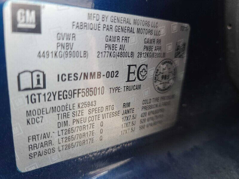 2015 GMC Sierra 2500HD