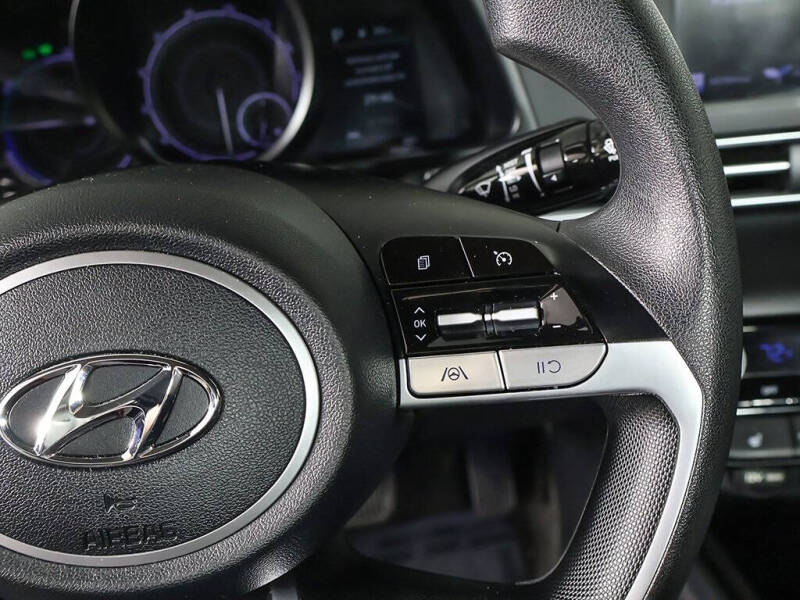 2023 Hyundai Elantra Hybrid Blue