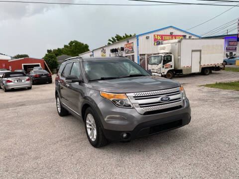 2014 Ford Explorer for sale at ONYX AUTOMOTIVE, LLC in Largo FL