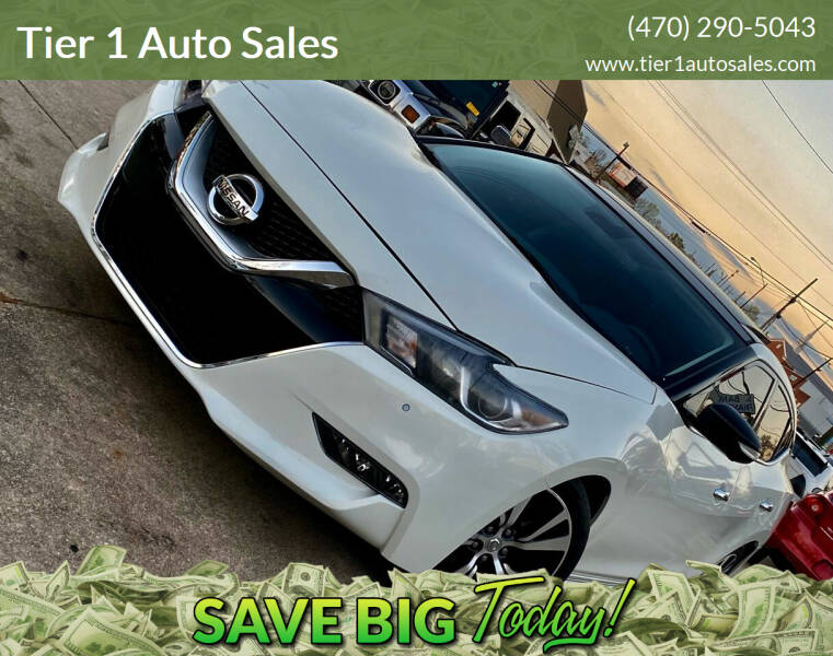 2016 Nissan Maxima for sale at Tier 1 Auto Sales in Gainesville GA