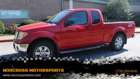 2005 Nissan Frontier for sale at NORCROSS MOTORSPORTS in Norcross GA