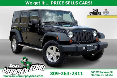 2013 Jeep Wrangler Unlimited for sale at Mike Murphy Ford in Morton IL