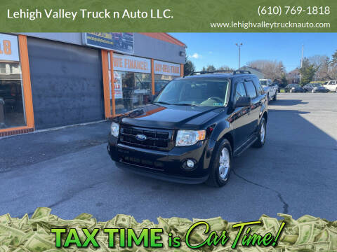 2012 Ford Escape for sale at Lehigh Valley Truck n Auto LLC. in Schnecksville PA