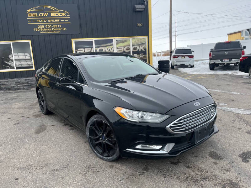 2017 Ford Fusion for sale at BELOW BOOK AUTO SALES in Idaho Falls ID