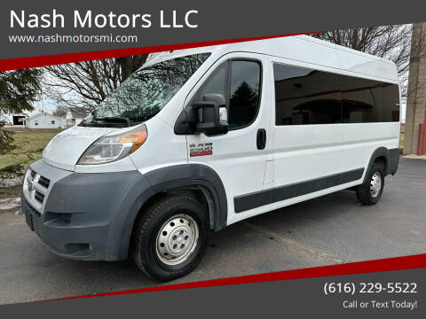 2015 RAM ProMaster for sale at Nash Motors LLC in Hudsonville MI