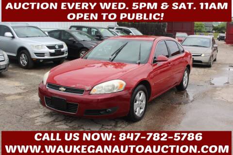 2007 Chevrolet Impala for sale at Waukegan Auto Auction in Waukegan IL