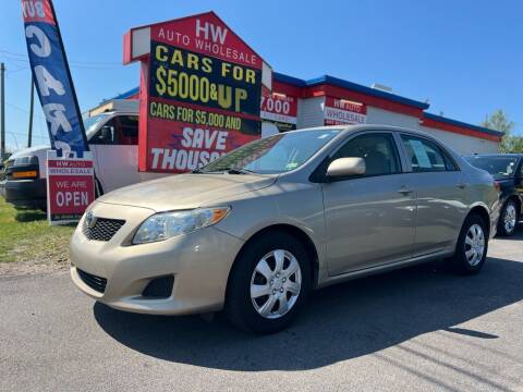 2010 Toyota Corolla for sale at HW Auto Wholesale in Norfolk VA