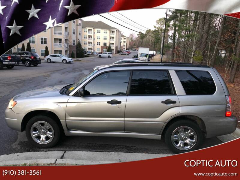 2007 Subaru Forester for sale at Coptic Auto in Wilson NC