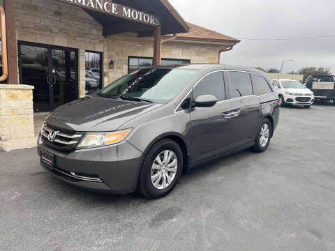 2016 Honda Odyssey for sale at Performance Motors Killeen Second Chance in Killeen TX