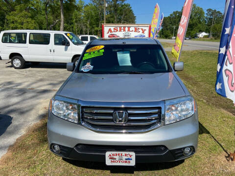 2012 Honda Pilot for sale at Ashley Motors Inc. in Jacksonville NC