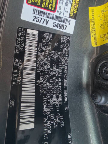 2013 Toyota Sienna L 7-Passenger