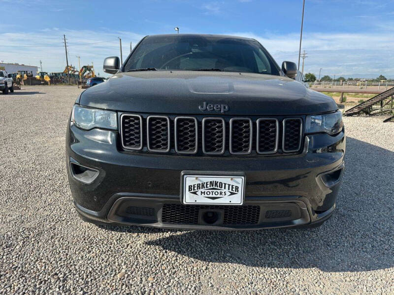 2021 Jeep Grand Cherokee 80th Anniversary Edition