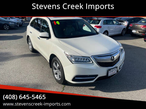 2014 Acura MDX for sale at Stevens Creek Imports in San Jose CA
