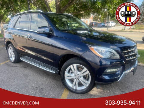 2015 Mercedes-Benz M-Class for sale at Colorado Motorcars in Denver CO